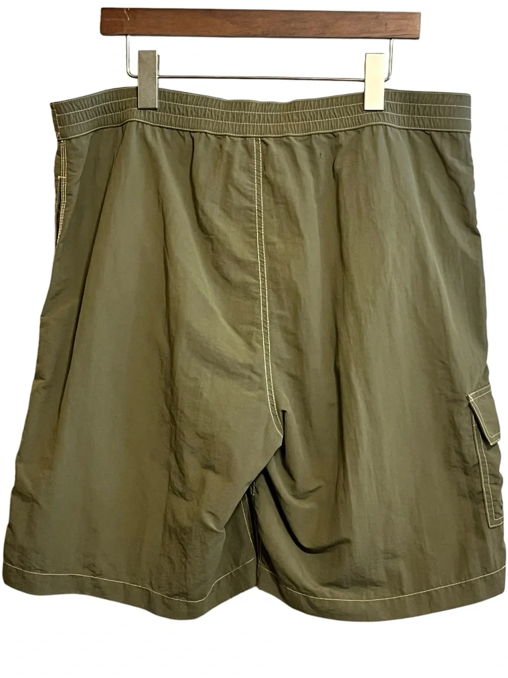 Ralph Lauren Polo Shorts Swim Trunks Olive Green Board Bathing Suit Men’s Large